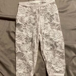 Creations of Grace 0-9M Baby Girl Newborn Prop Lace Pants